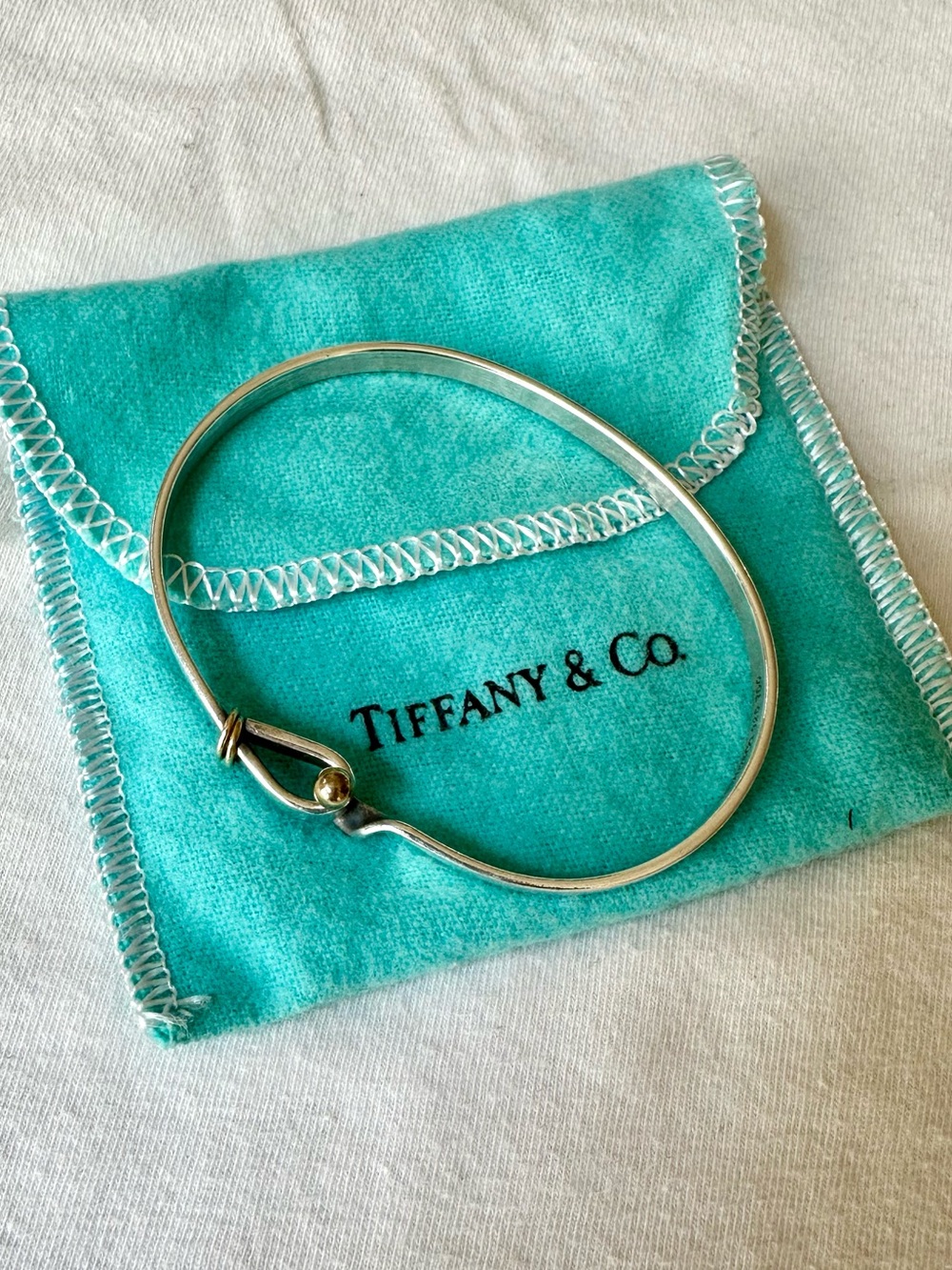 Vintage Tiffany & Co. silver bangle - Picture 5 of 5